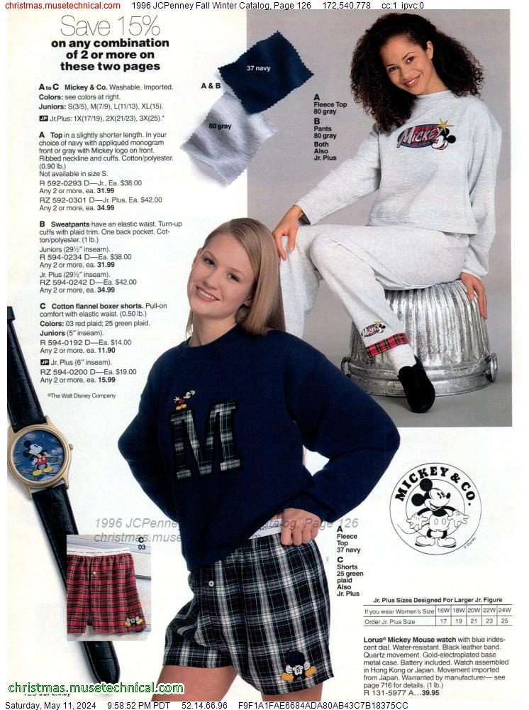 1996 JCPenney Fall Winter Catalog, Page 126