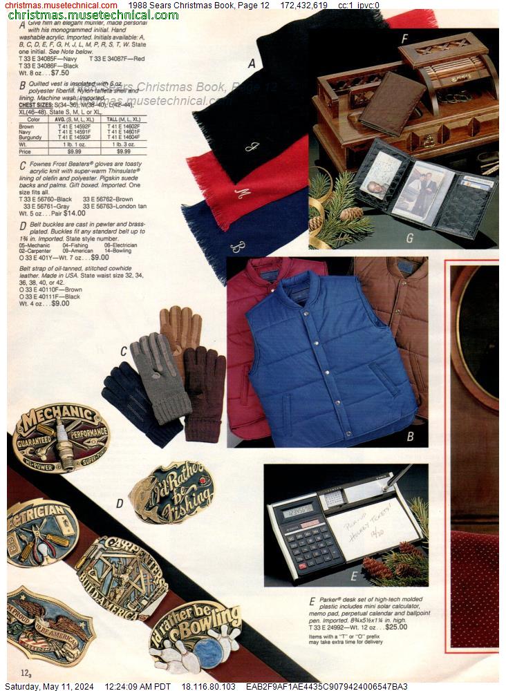 1988 Sears Christmas Book, Page 12