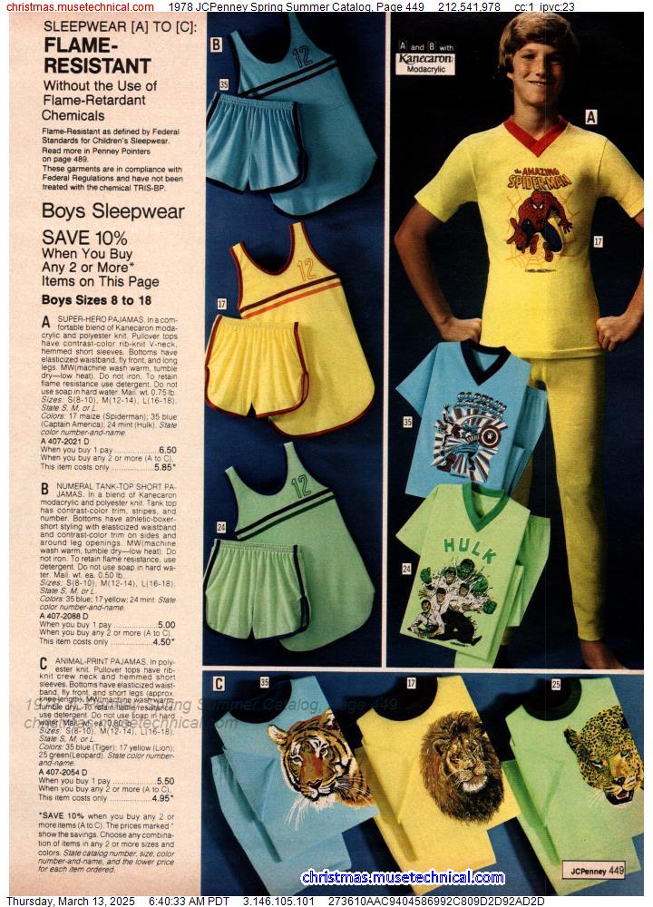 1978 JCPenney Spring Summer Catalog, Page 449