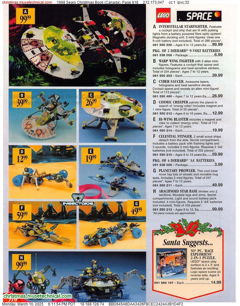 1998 Sears Christmas Book (Canada), Page 916