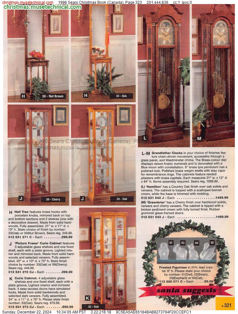 1996 Sears Christmas Book (Canada), Page 323