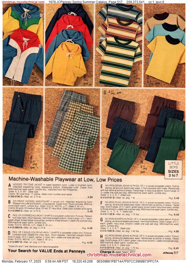 1978 JCPenney Spring Summer Catalog, Page 517