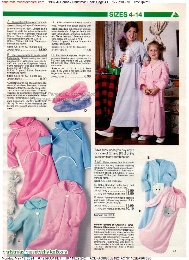 1987 JCPenney Christmas Book, Page 41