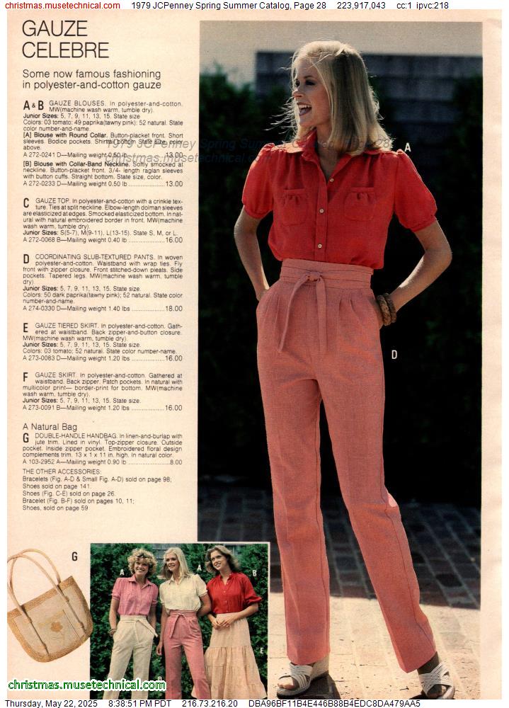 1979 JCPenney Spring Summer Catalog, Page 28