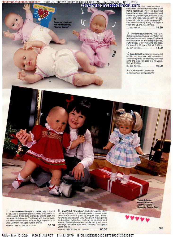 1987 JCPenney Christmas Book, Page 365