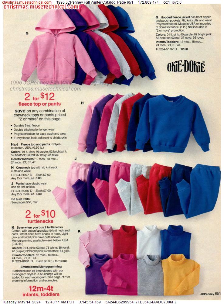 1996 JCPenney Fall Winter Catalog, Page 651