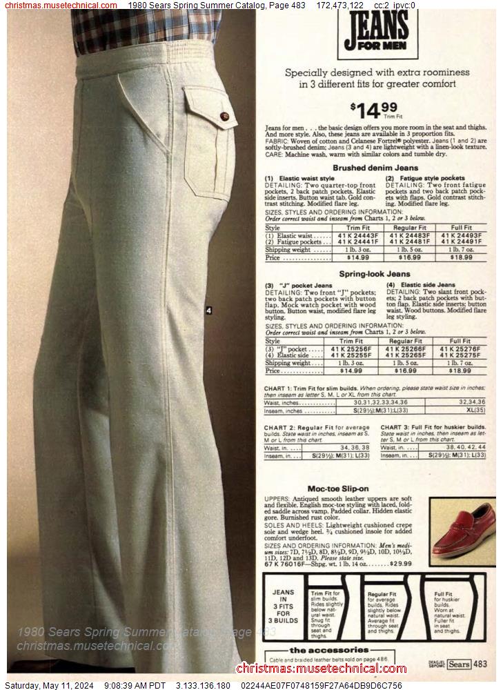 1980 Sears Spring Summer Catalog, Page 483