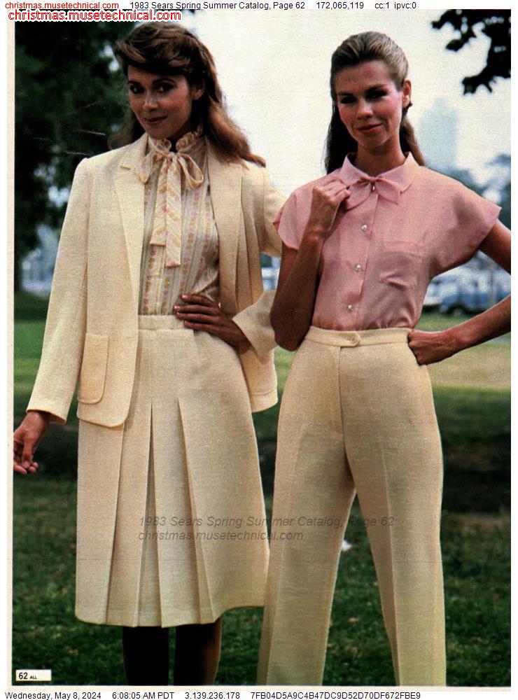 1983 Sears Spring Summer Catalog, Page 62