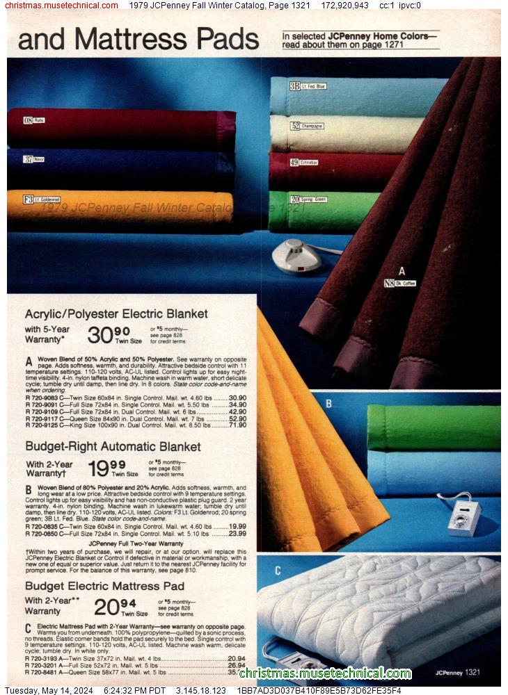 1979 JCPenney Fall Winter Catalog, Page 1321