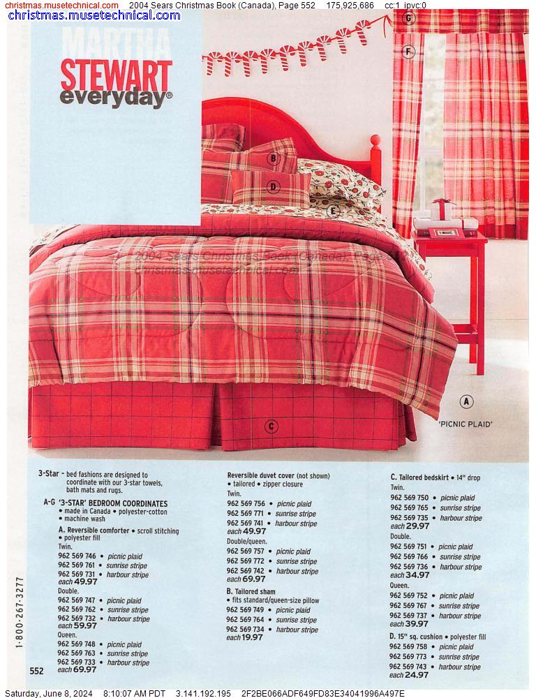2004 Sears Christmas Book (Canada), Page 552