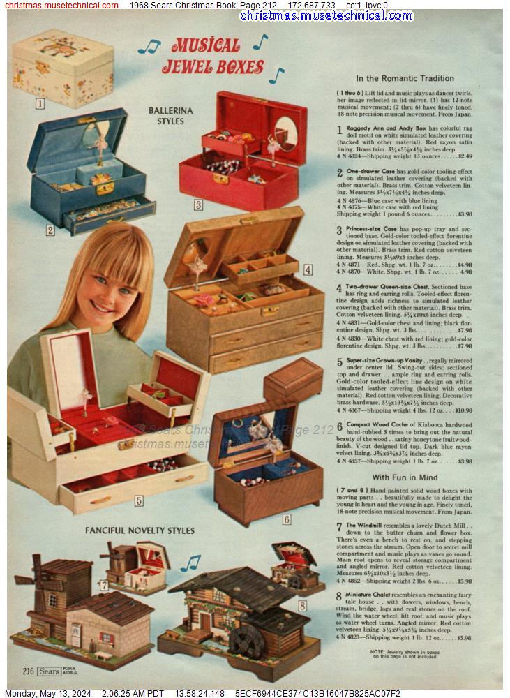 1968 Sears Christmas Book, Page 212