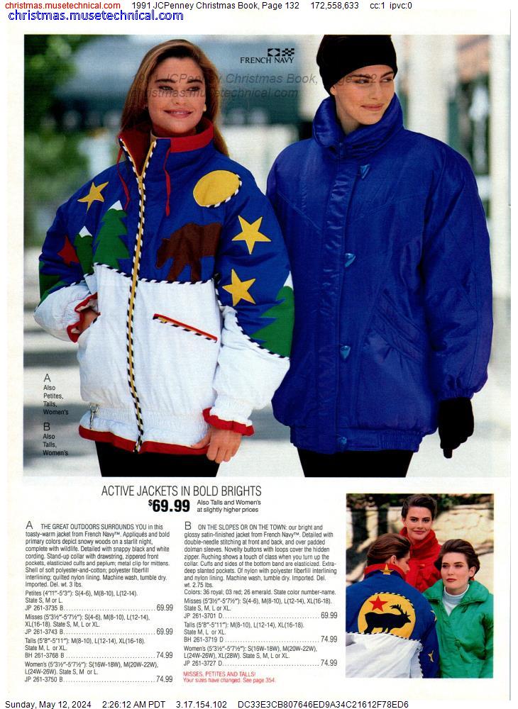 1991 JCPenney Christmas Book, Page 132