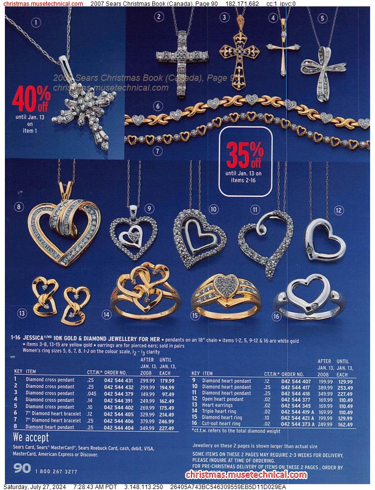 2007 Sears Christmas Book (Canada), Page 90