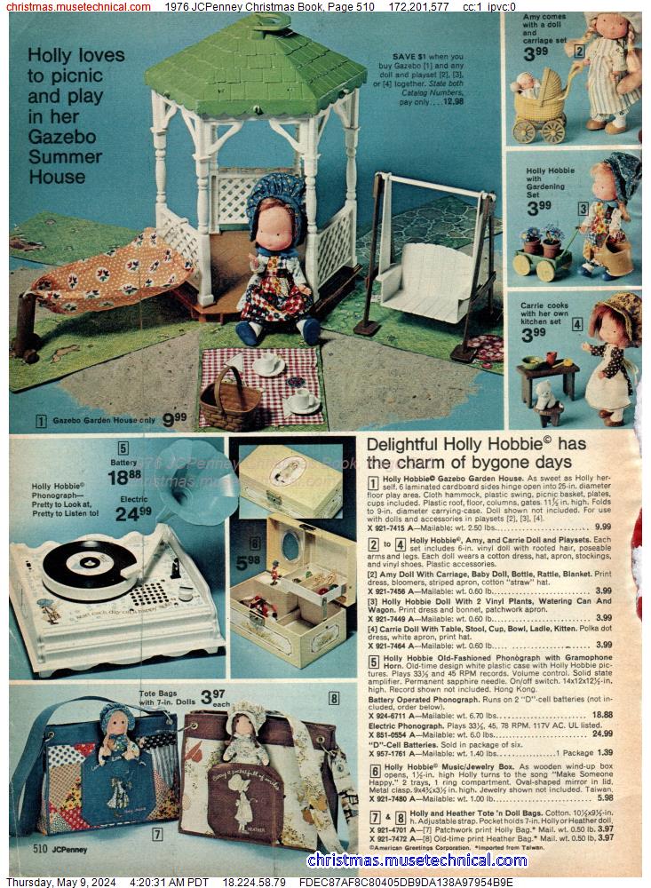 1976 JCPenney Christmas Book, Page 510