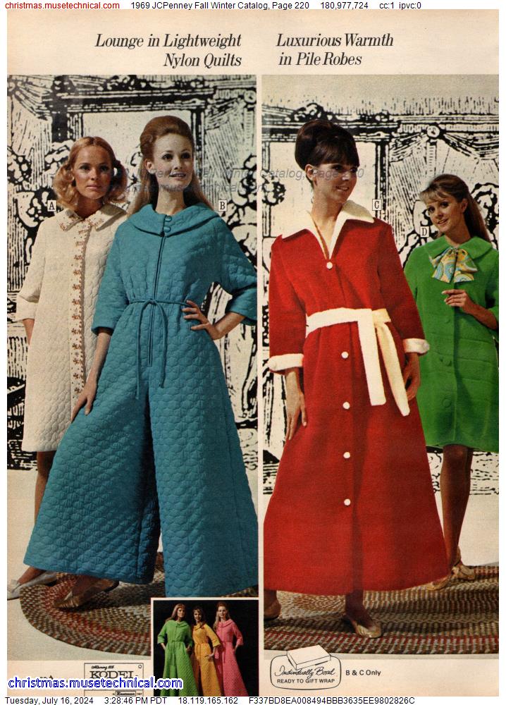 1969 JCPenney Fall Winter Catalog, Page 220