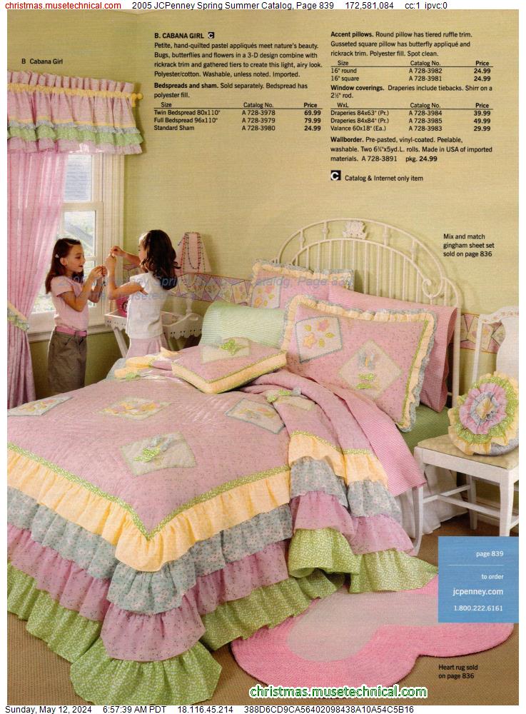 2005 JCPenney Spring Summer Catalog, Page 839