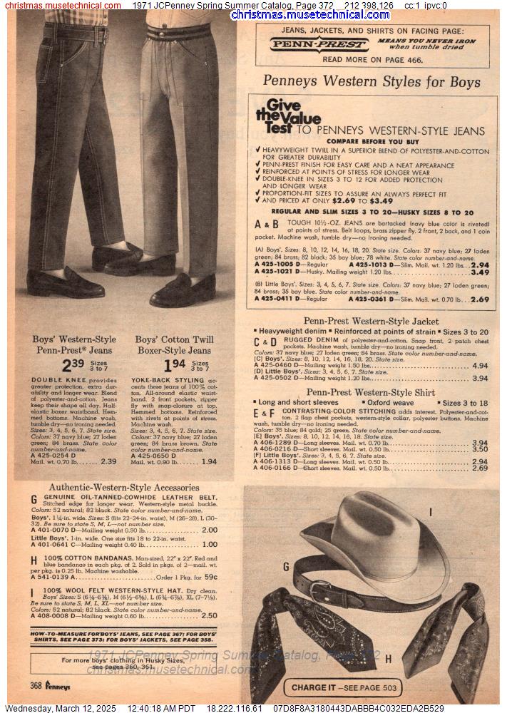 1971 JCPenney Spring Summer Catalog, Page 372