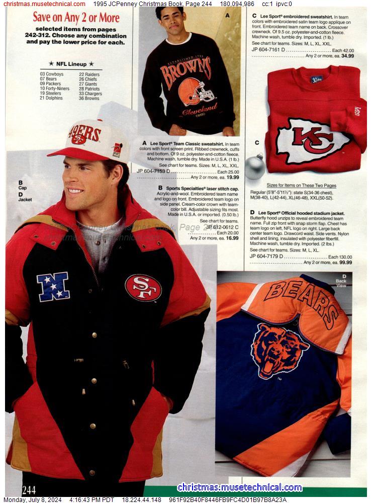 1995 JCPenney Christmas Book, Page 244
