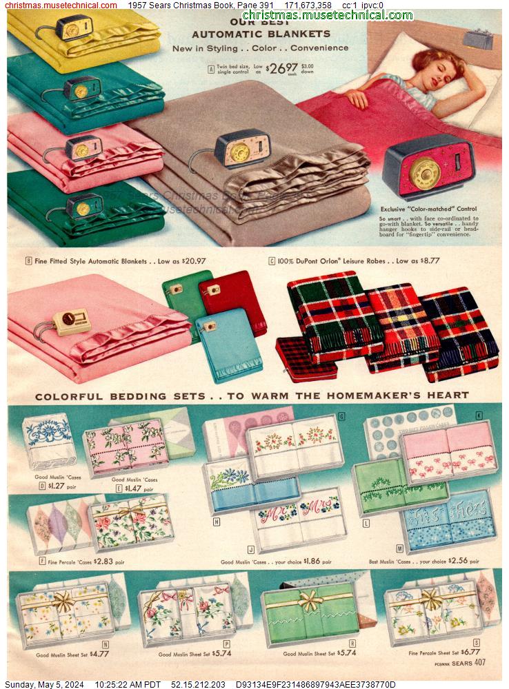 1957 Sears Christmas Book, Page 391
