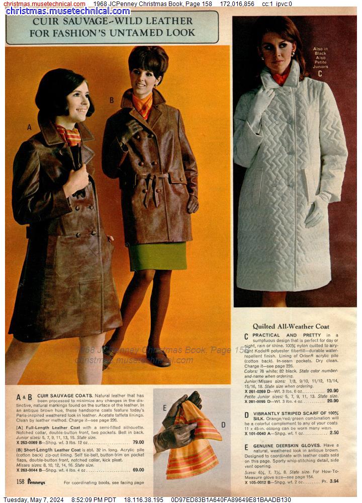 1968 JCPenney Christmas Book, Page 158