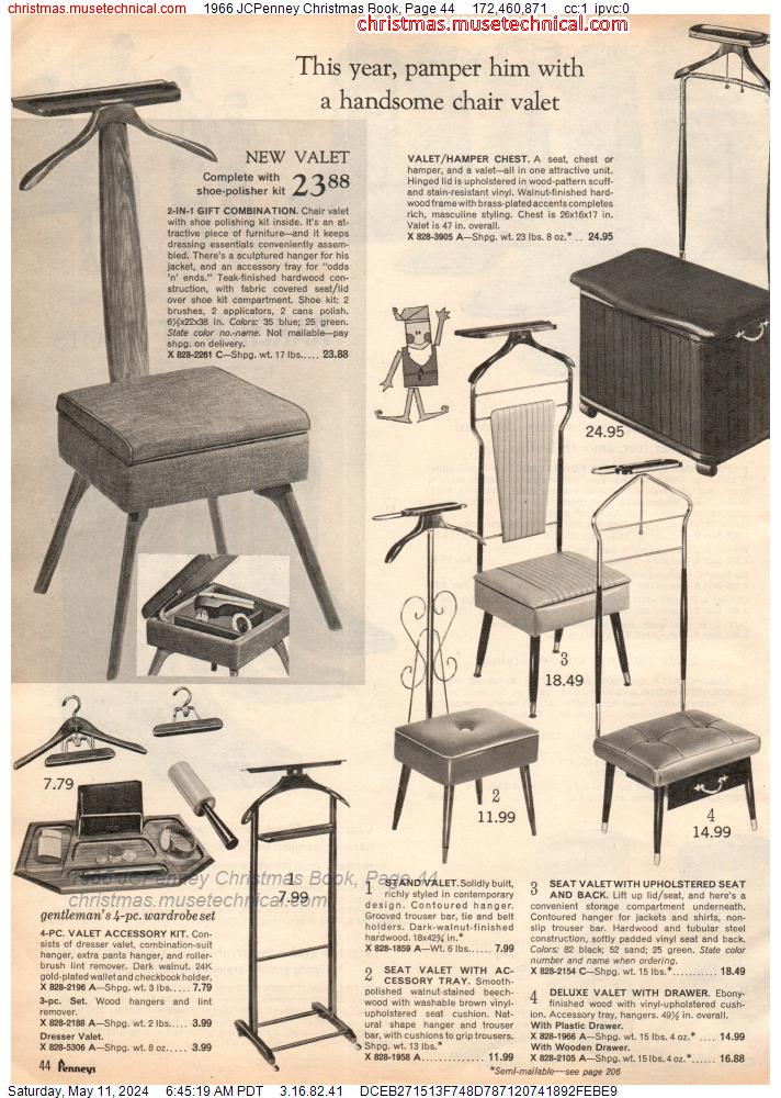 1966 JCPenney Christmas Book, Page 44