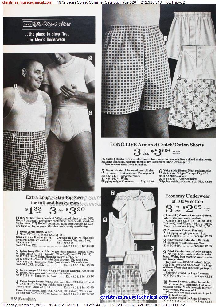 1972 Sears Spring Summer Catalog, Page 526