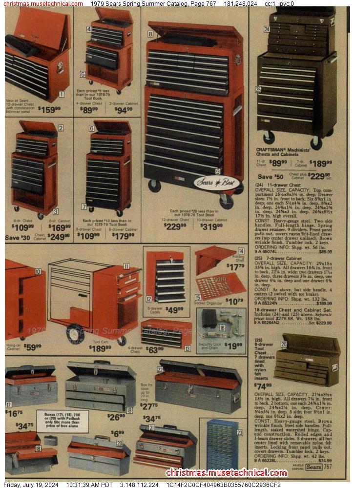 1979 Sears Spring Summer Catalog, Page 767