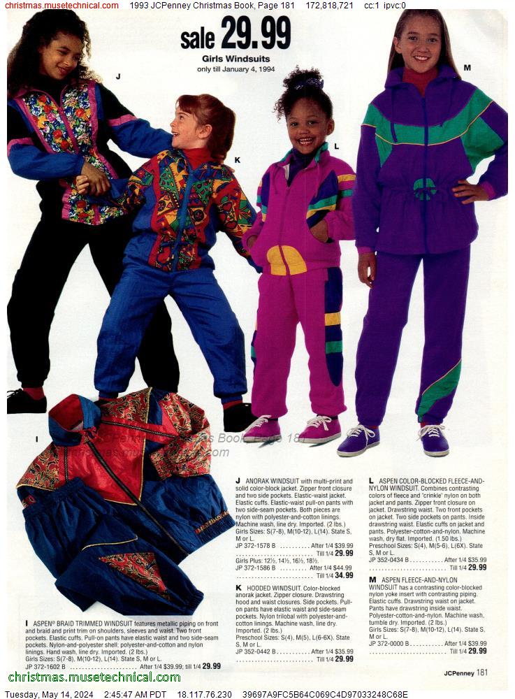 1993 JCPenney Christmas Book, Page 181