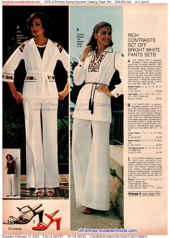 1978 JCPenney Spring Summer Catalog, Page 164