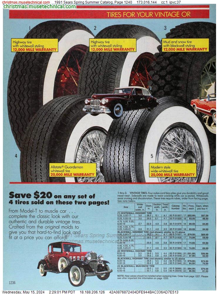 1991 Sears Spring Summer Catalog, Page 1240