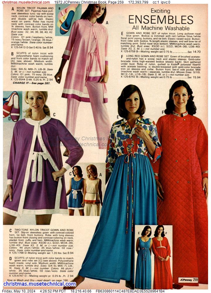 1972 JCPenney Christmas Book, Page 259