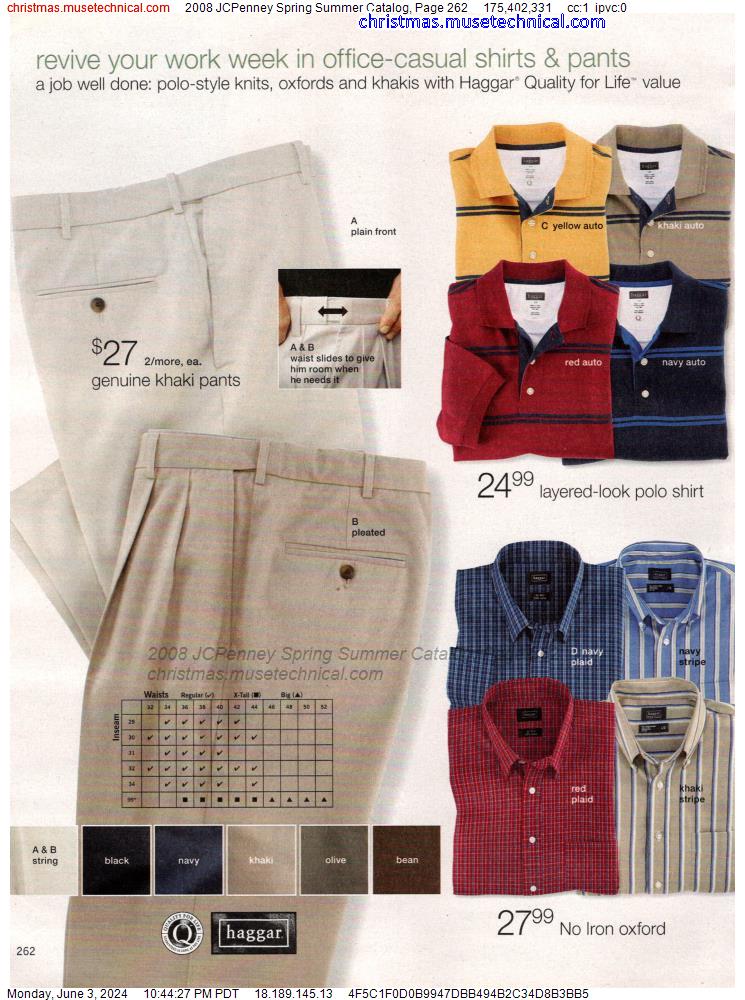 2008 JCPenney Spring Summer Catalog, Page 262