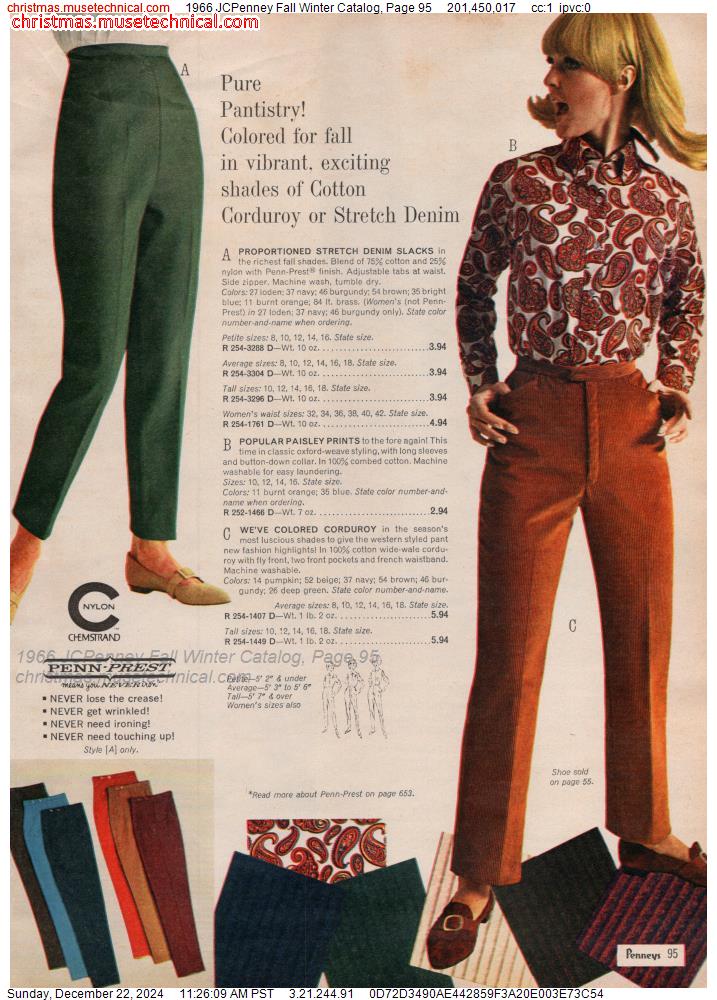 1966 JCPenney Fall Winter Catalog, Page 95