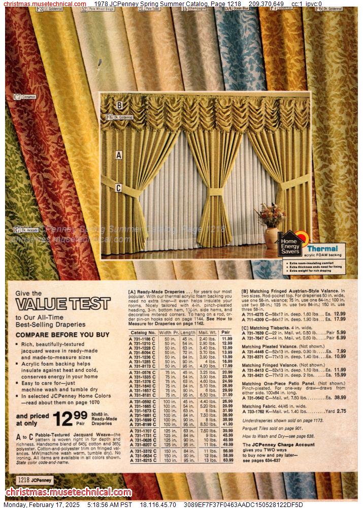 1978 JCPenney Spring Summer Catalog, Page 1218