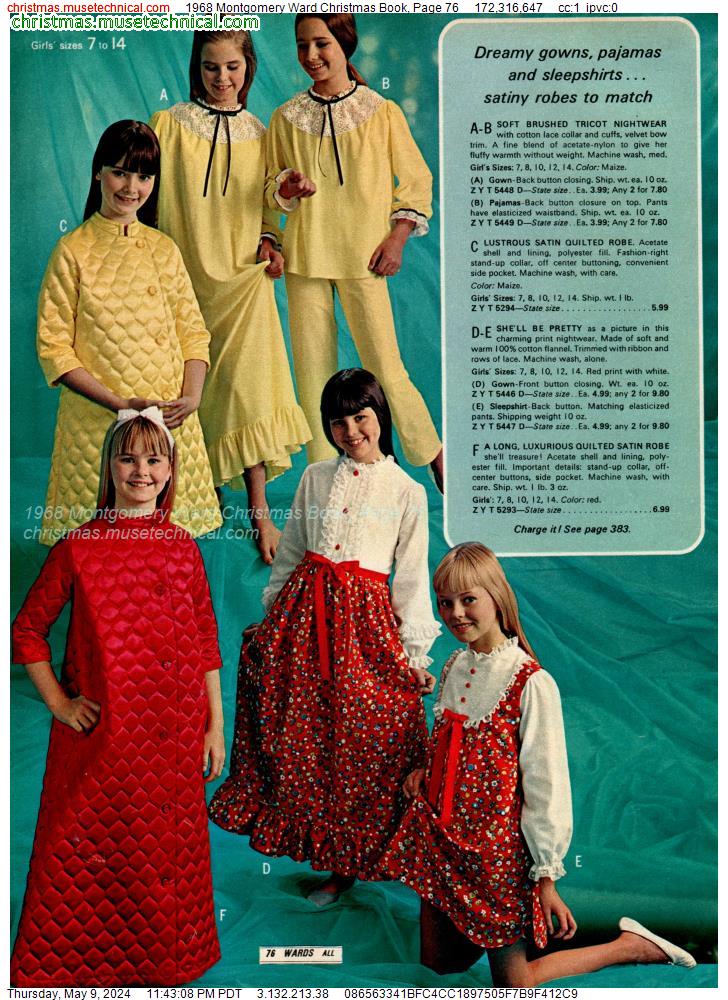1968 Montgomery Ward Christmas Book, Page 76