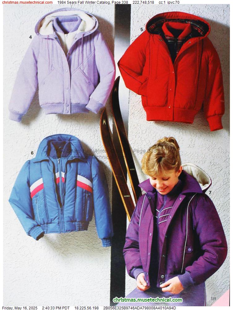 1984 Sears Fall Winter Catalog, Page 338