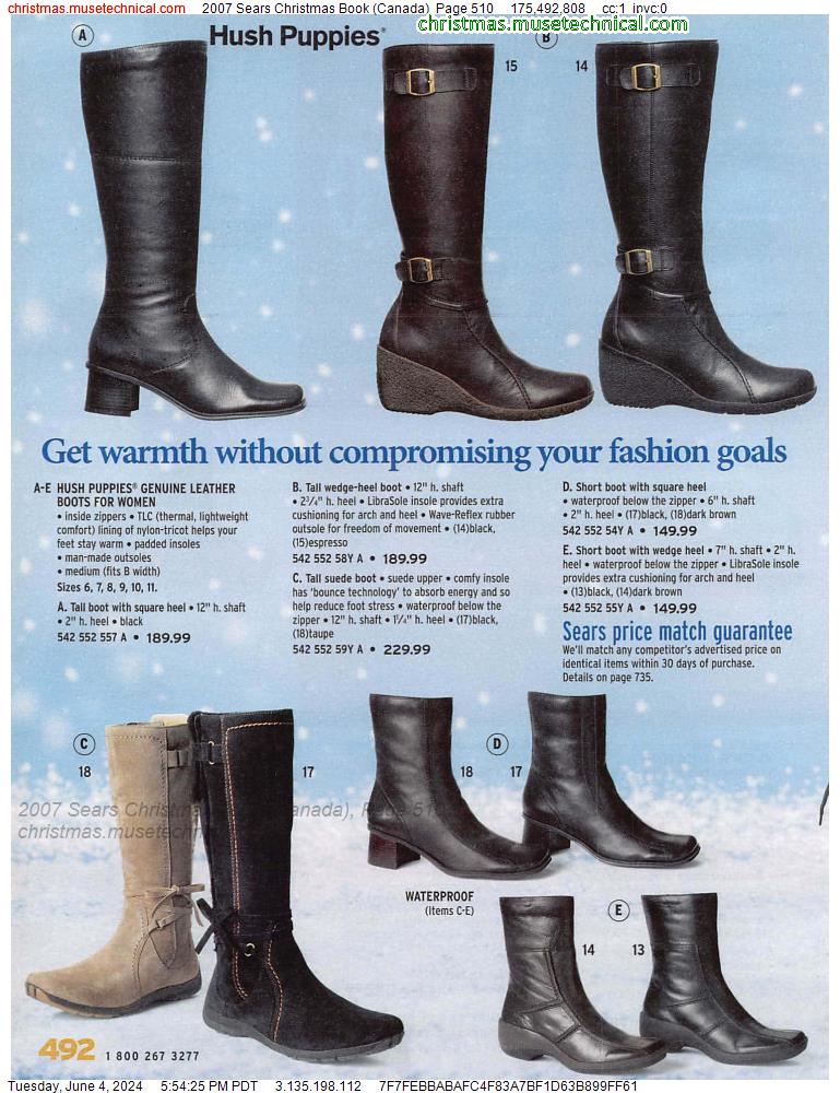 2007 Sears Christmas Book (Canada), Page 510