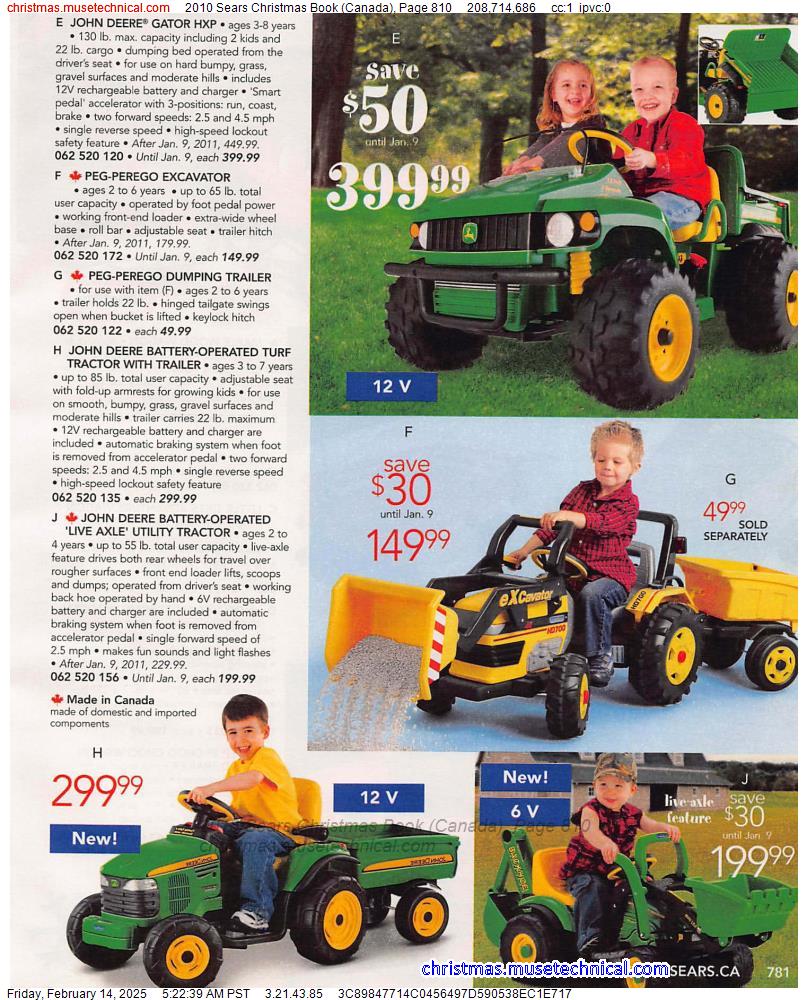 2010 Sears Christmas Book (Canada), Page 810