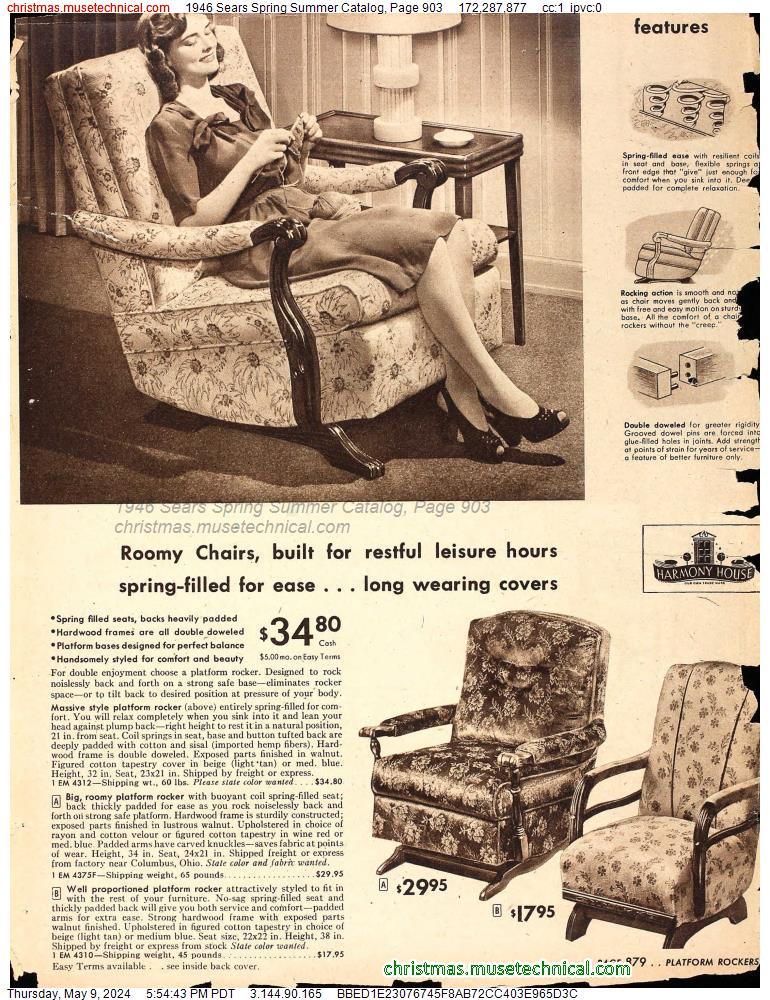 1946 Sears Spring Summer Catalog, Page 903