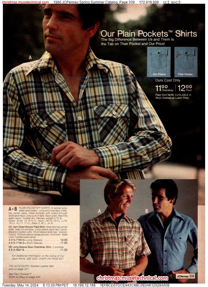 1980 JCPenney Spring Summer Catalog, Page 339