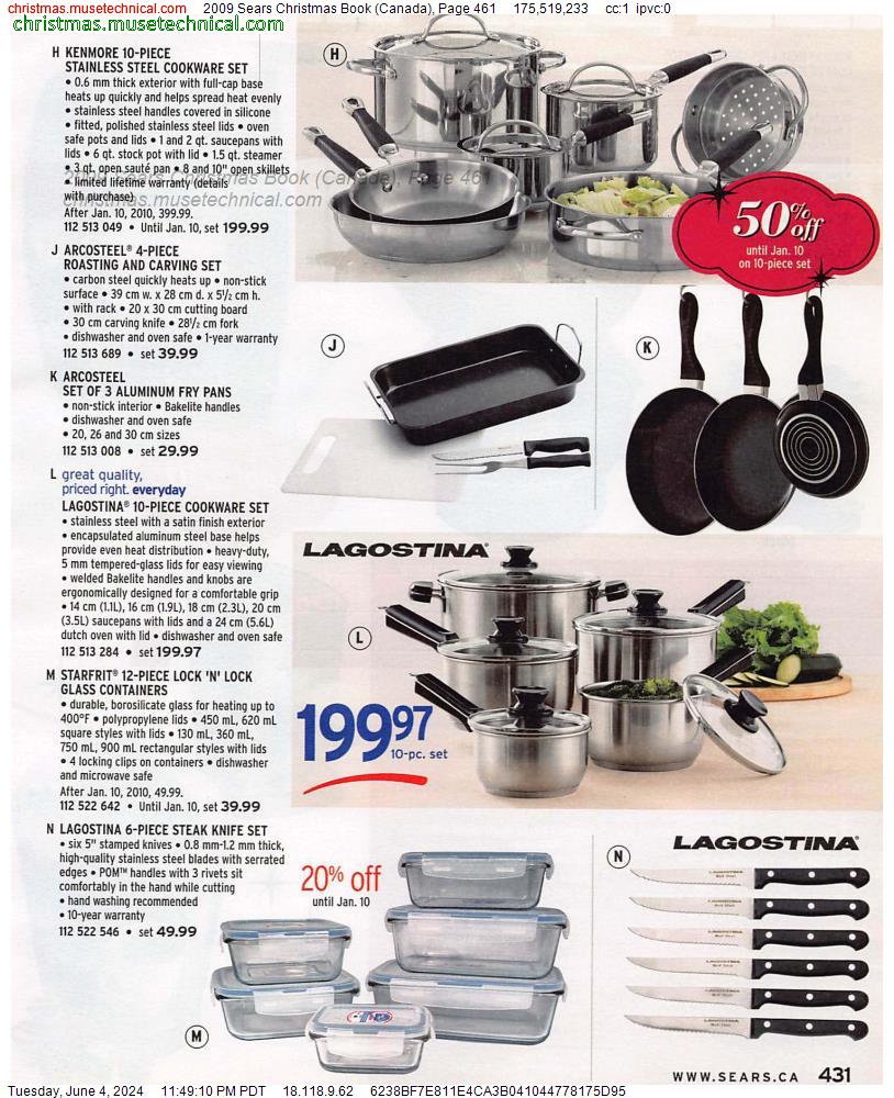 2009 Sears Christmas Book (Canada), Page 461