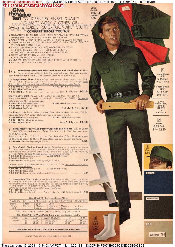 1973 JCPenney Spring Summer Catalog, Page 463