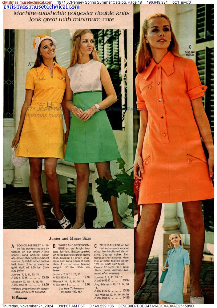 1971 JCPenney Spring Summer Catalog, Page 18