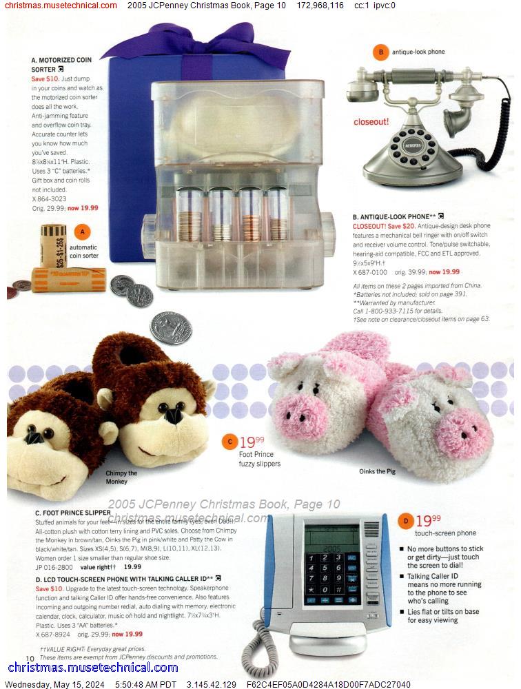 2005 JCPenney Christmas Book, Page 10