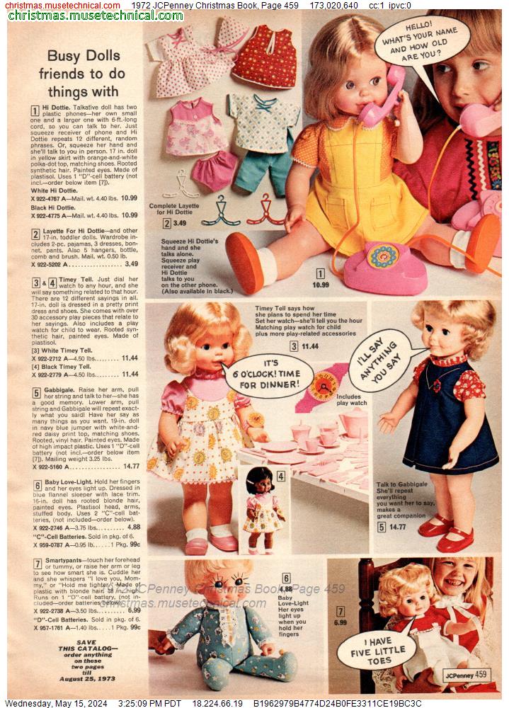 1972 JCPenney Christmas Book, Page 459