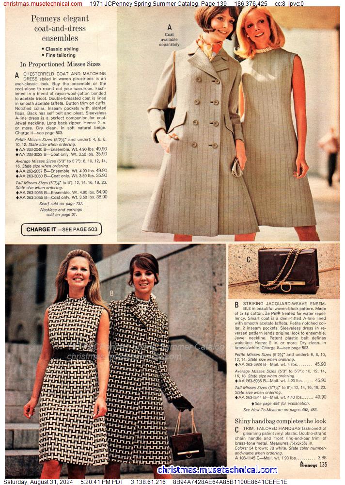 1971 JCPenney Spring Summer Catalog, Page 139