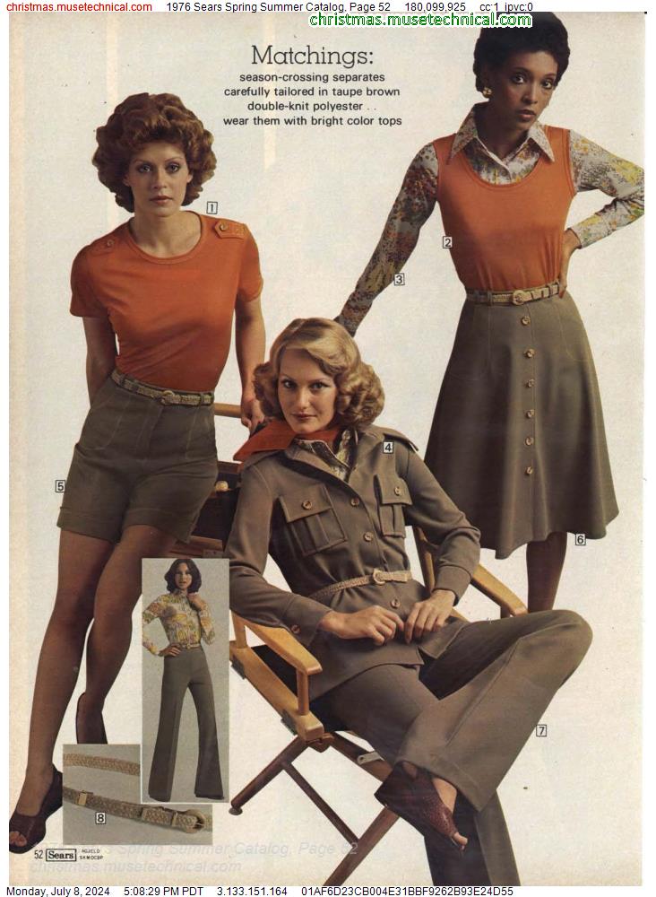 1976 Sears Spring Summer Catalog, Page 52