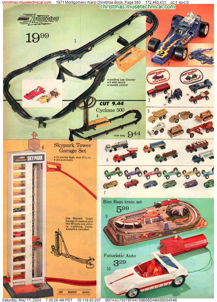 1971 Montgomery Ward Christmas Book, Page 380