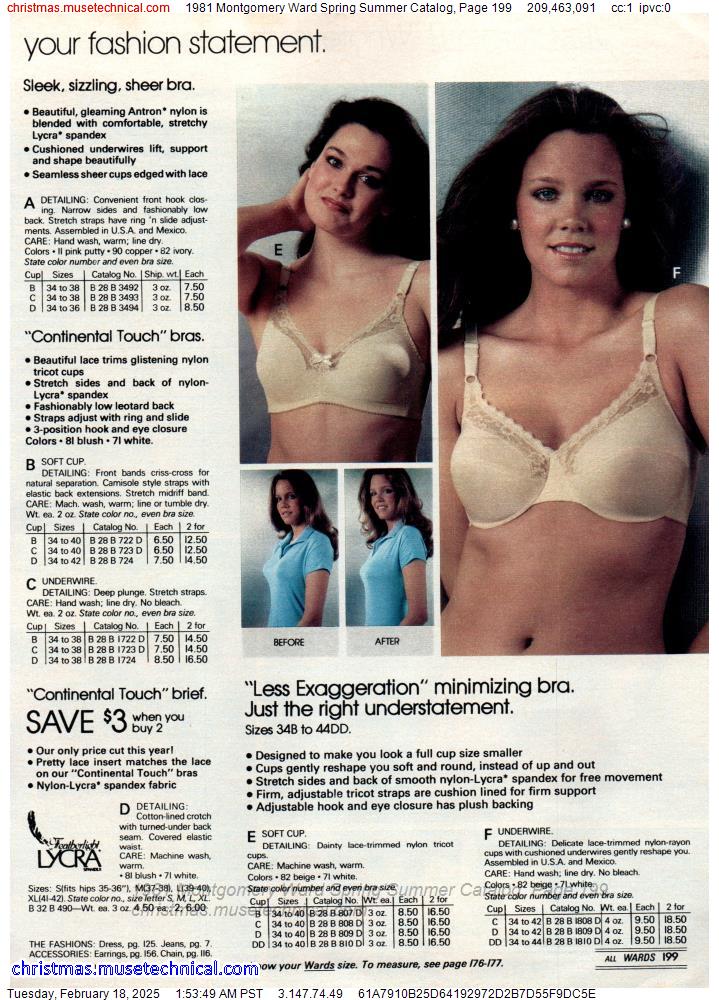 1981 Montgomery Ward Spring Summer Catalog, Page 199