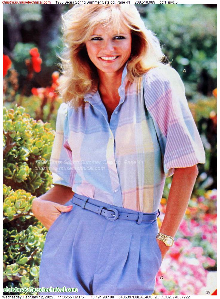 1986 Sears Spring Summer Catalog, Page 41